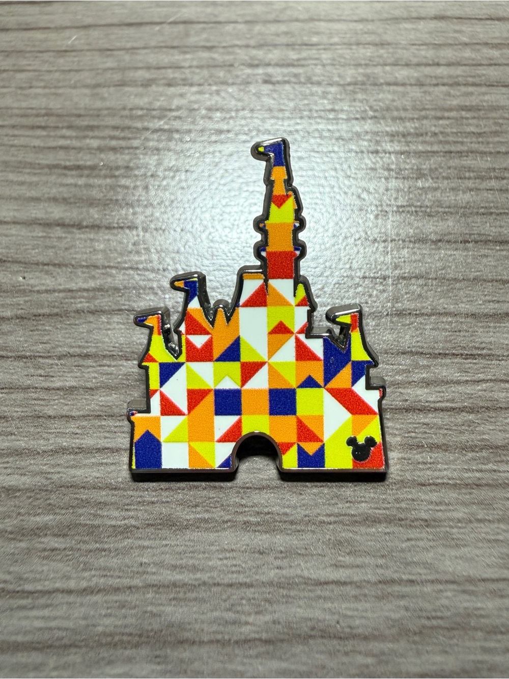 Disney Pins Geometric Castle WDW Hidden Disney Series 2025 Wave B: Castles
